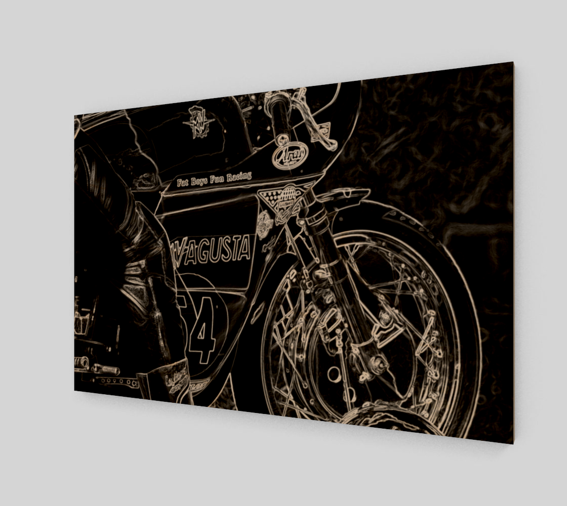 Motorcycle 1 Acrylic Print preview #1