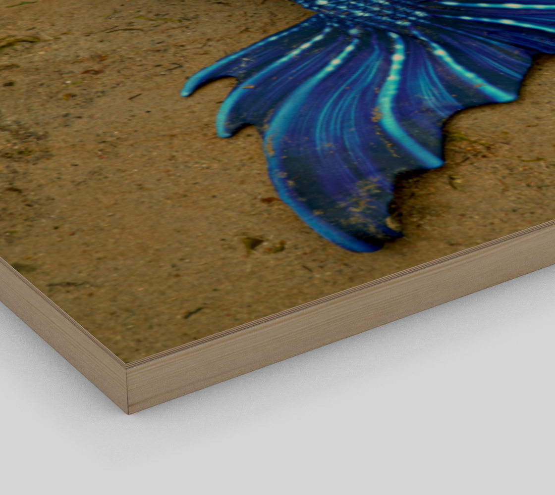 Stretched out Blue Mermaid preview #3
