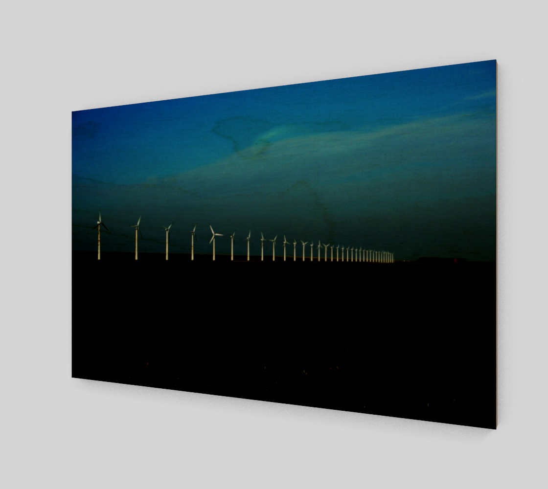 Windfarm Art Print preview