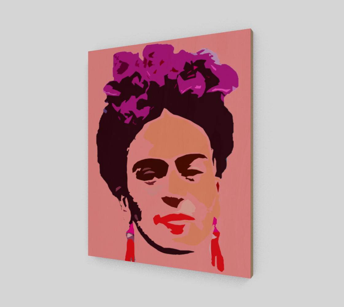Frida Kahlo Pink Miniature #3