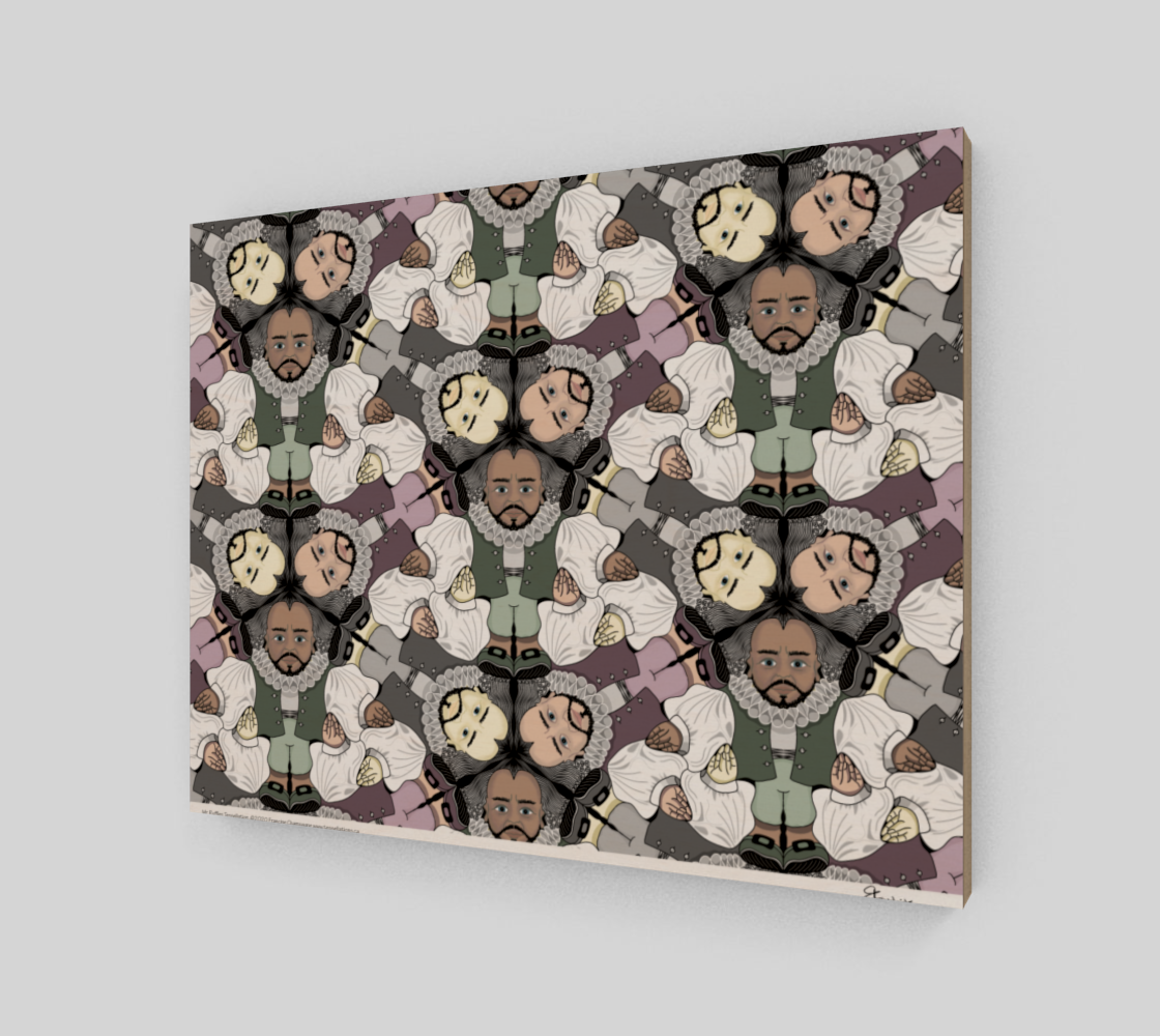 Ruffles Tessellation by Francine Champagne preview #2
