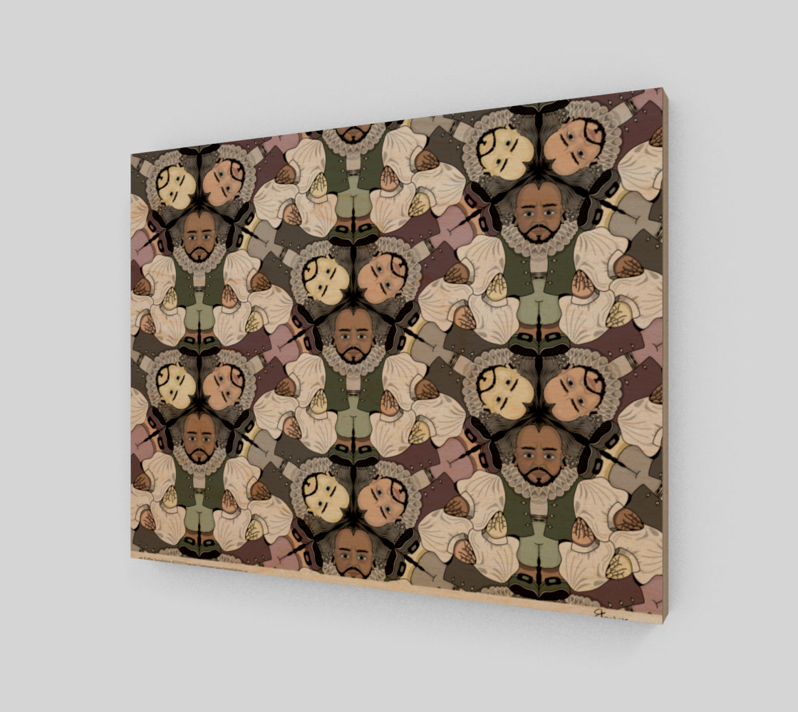 Ruffles Tessellation by Francine Champagne preview #1