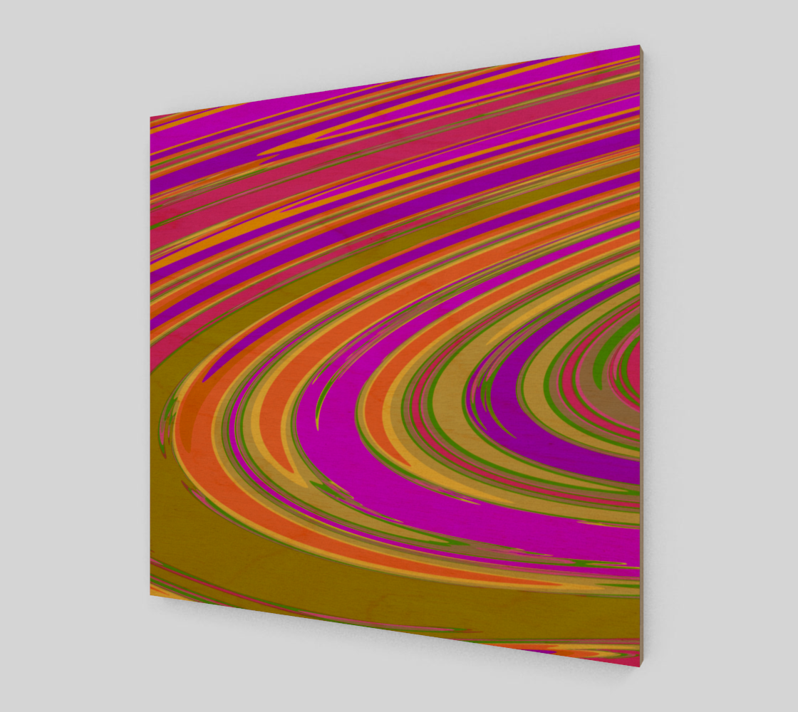 Curve in Purple Orange and Green thumbnail #2