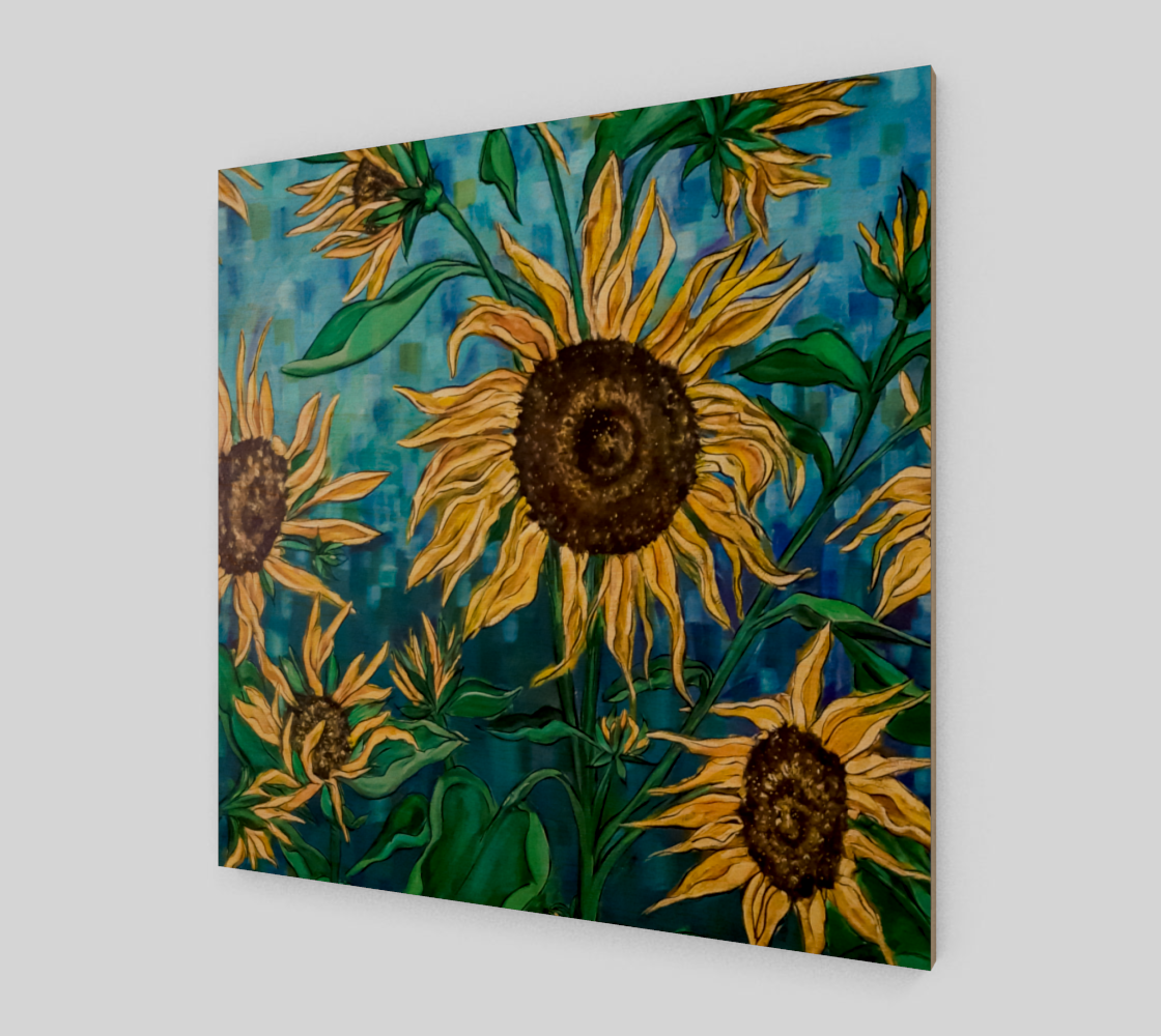 Summer Sunflowers Wall Art preview