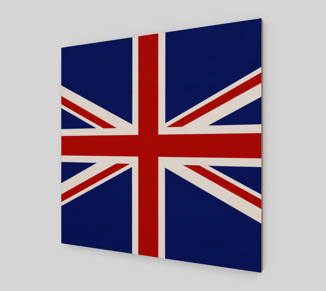 Union Jack British Flag Emblem preview #2
