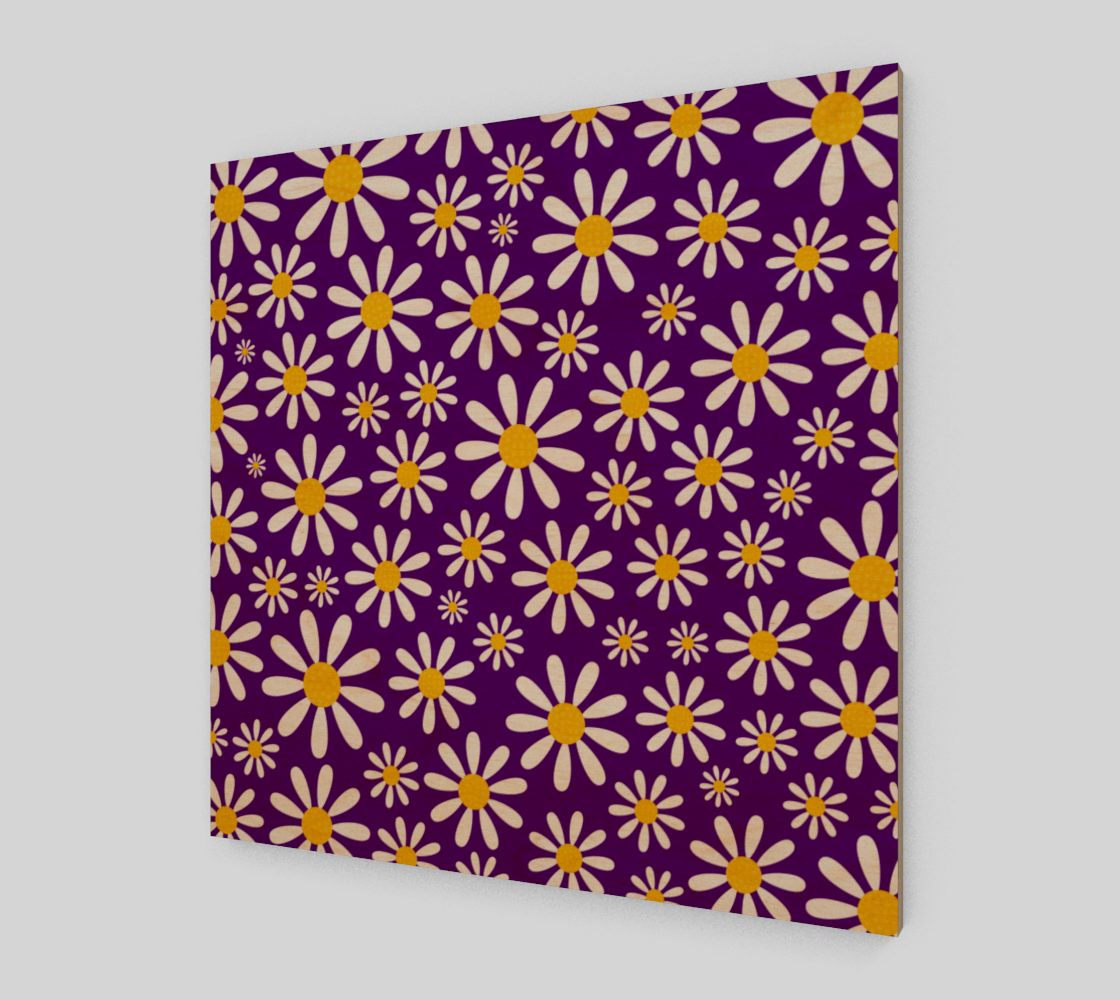 Lilac Daisy Flower Meadow preview
