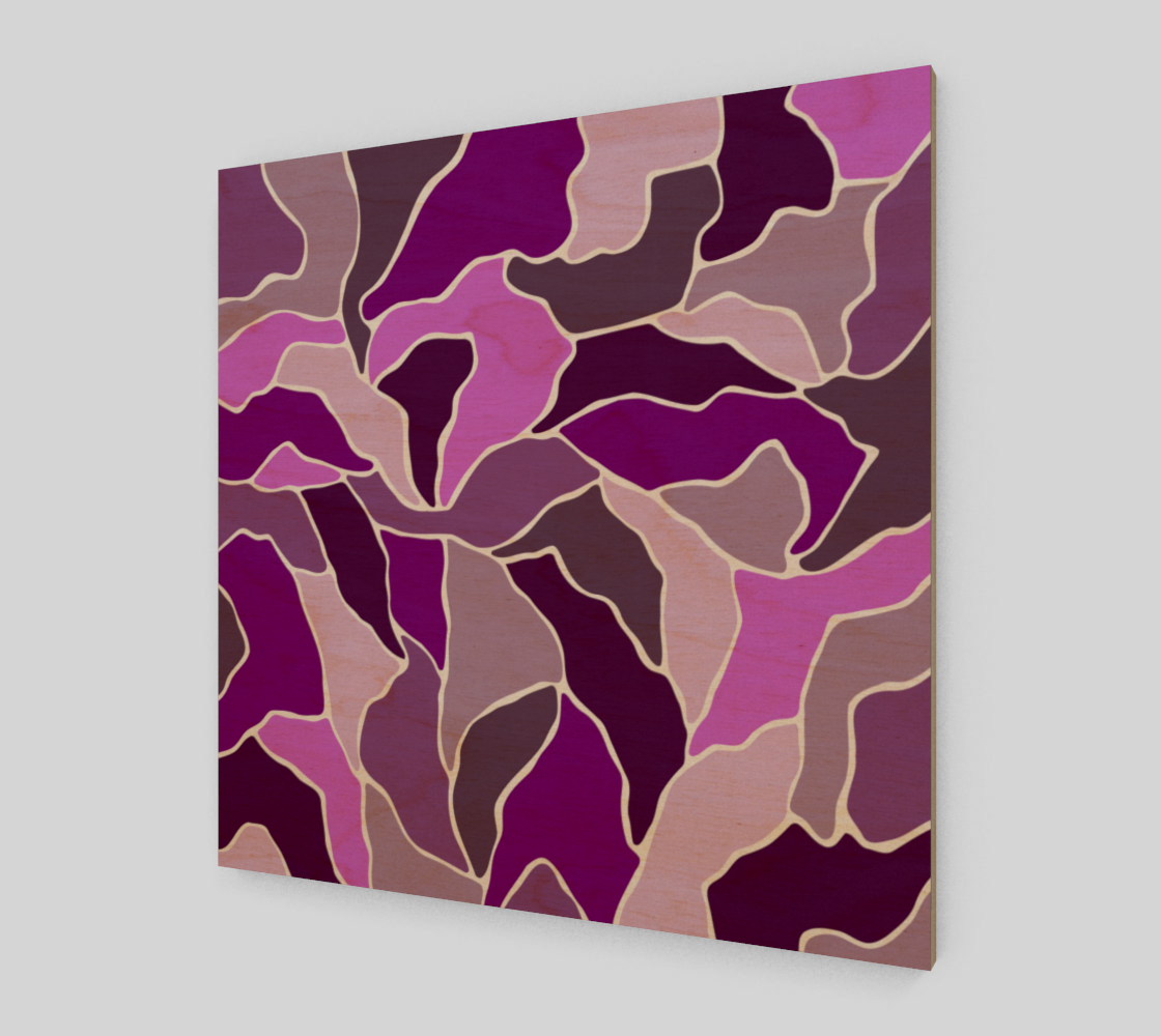 Pink Mosaic Matisse Scrappy Shape Pattern preview