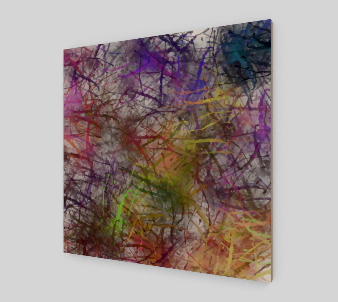 Acrylic Grunge Watercolor Ink Splatter Texture preview #2