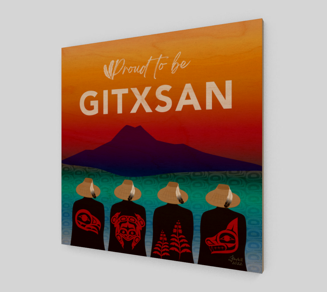 Proud to be Gitxsan - Artwork 3D preview