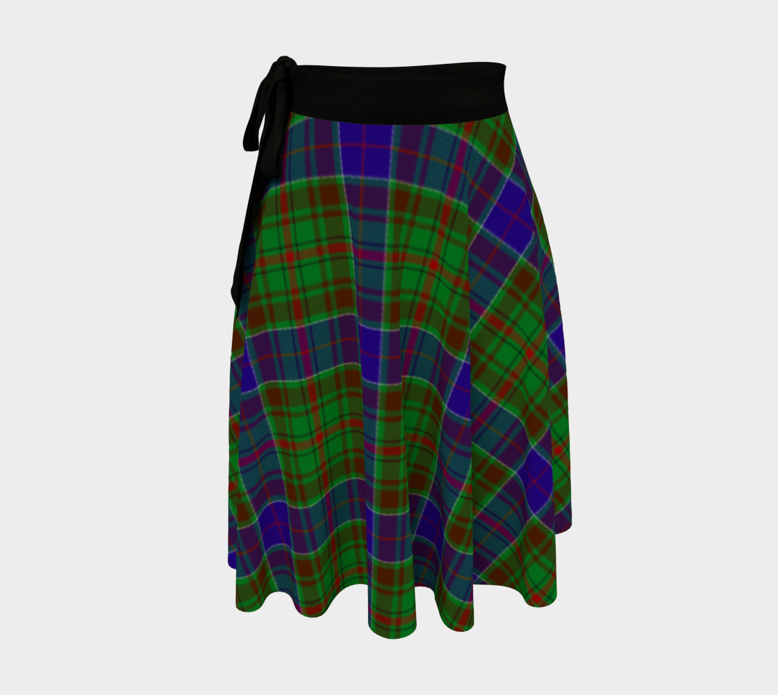 Adam Clan Tartan Wrap Skirt aperçu