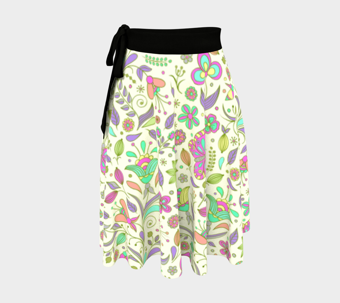 Spring Garden Wrap Skirt preview