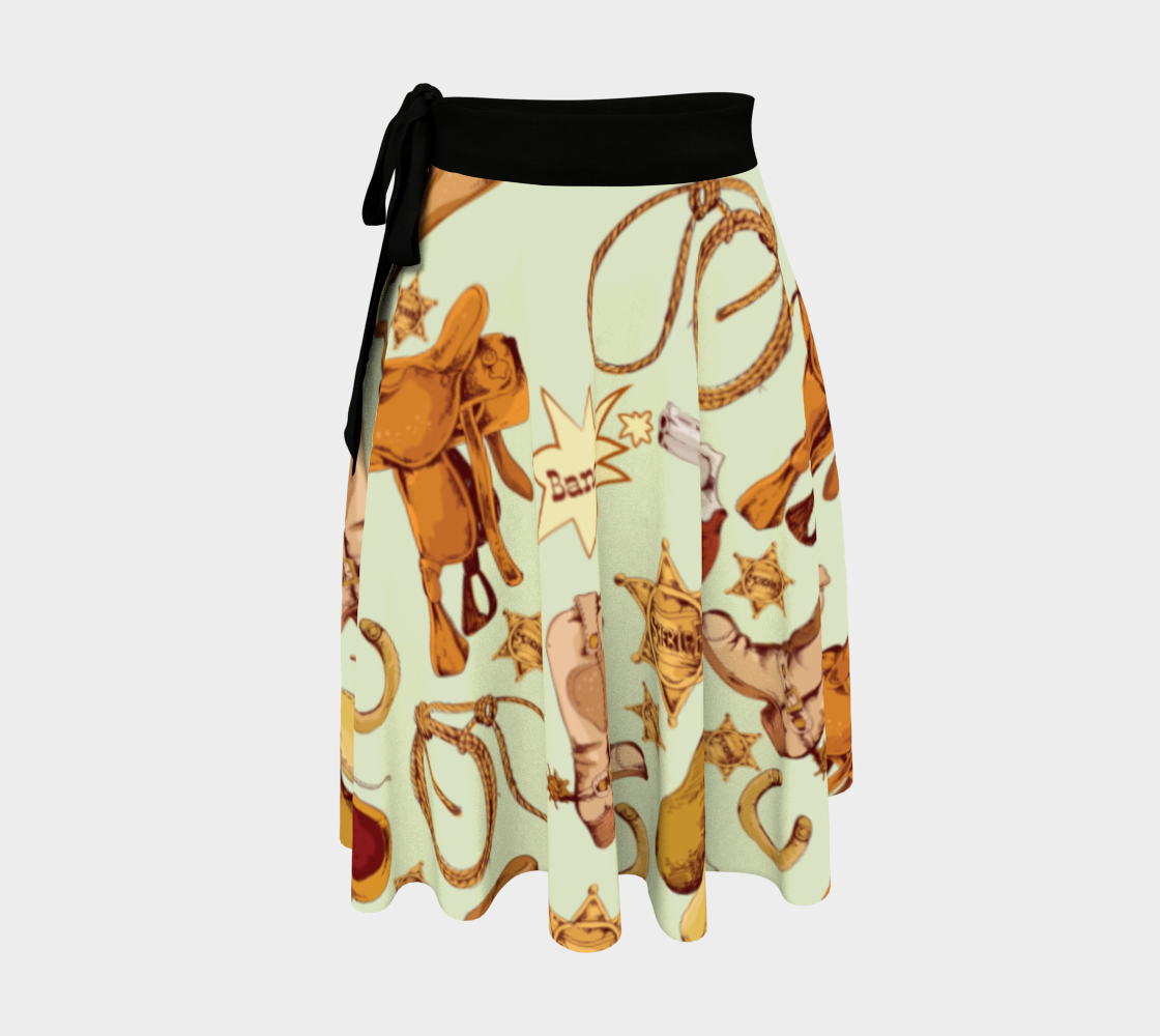 Rodeo Cowgirl Wrap Skirt preview