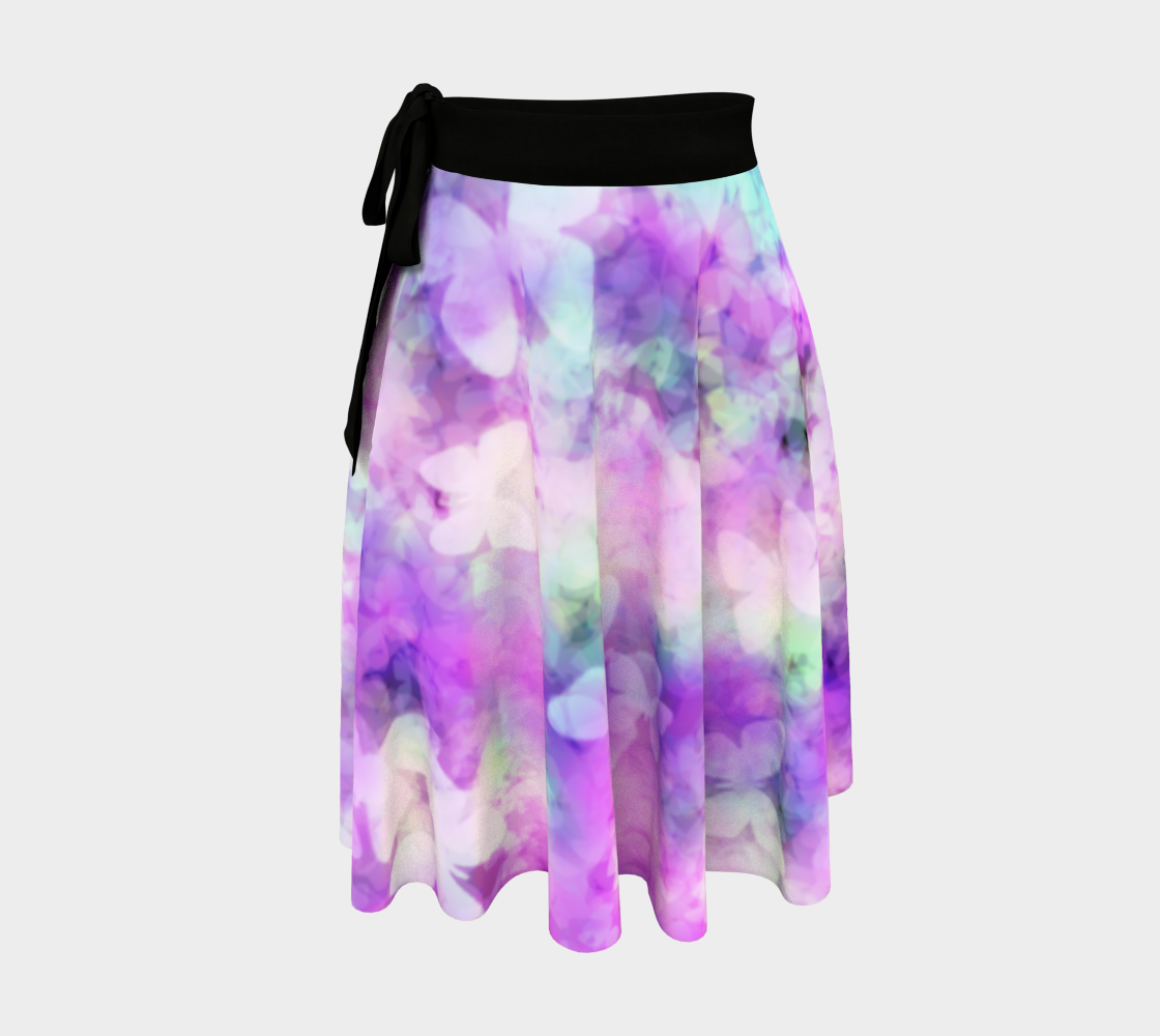 butterfly explosion wrap skirt preview
