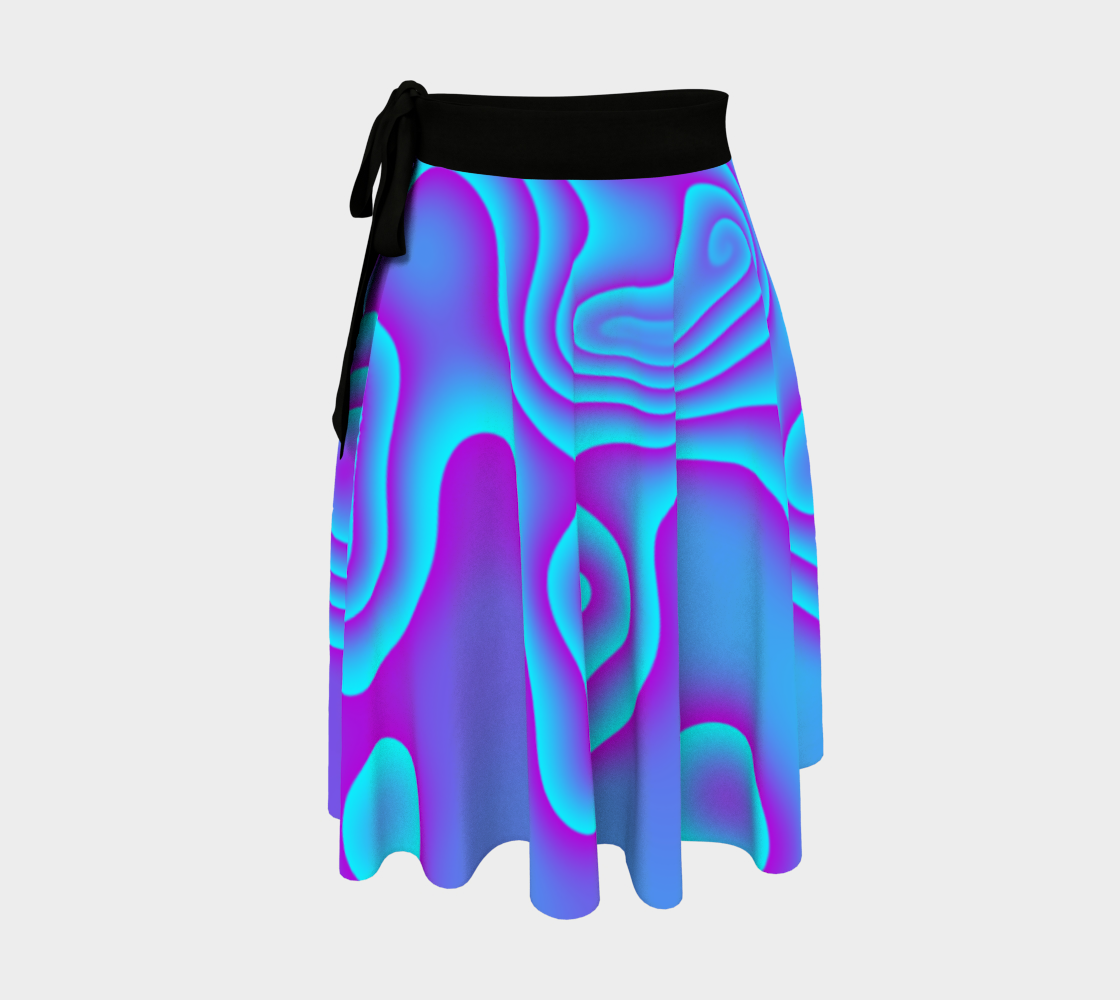 the splodge wrap skirt preview #1