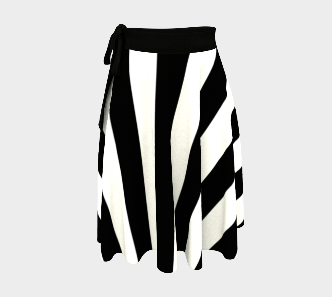 Fairlings Delight's Black and White Wrap Skirt Collection 53086O7 aperçu