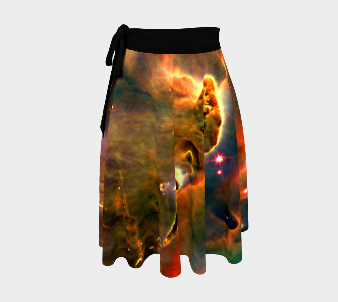 Cosmic Dreams - Mystic Nebula Wrap Skirt preview