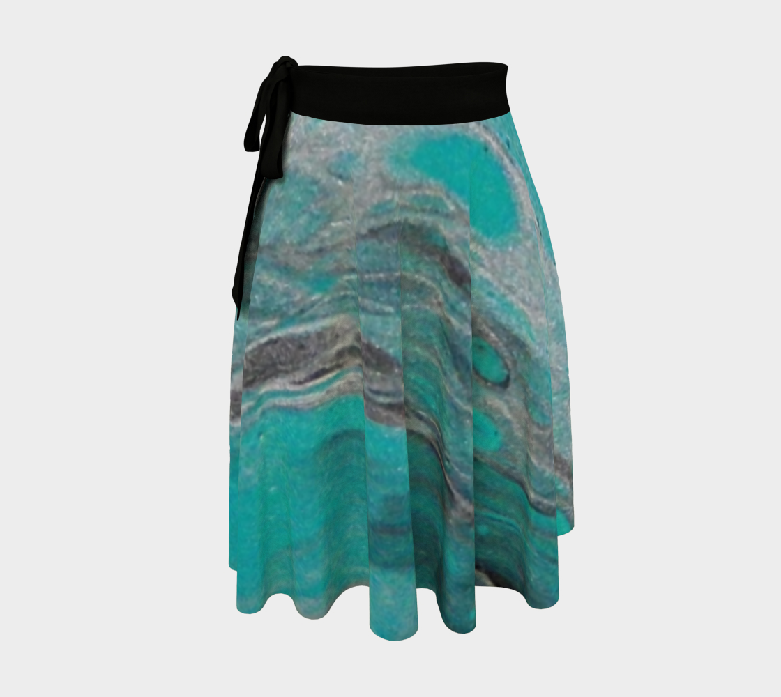 Aperçu de Turquoise Summit Wrap Skirt