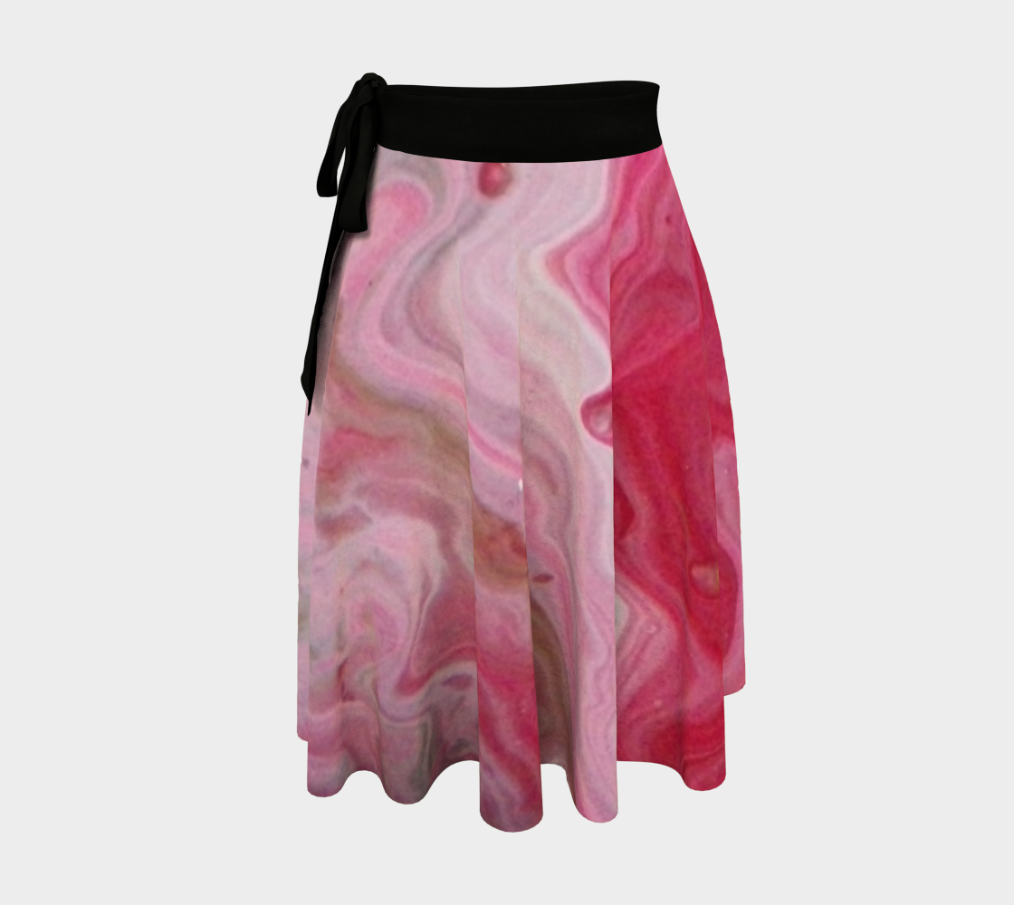 Candied Heart Wrap Skirt Miniature #2