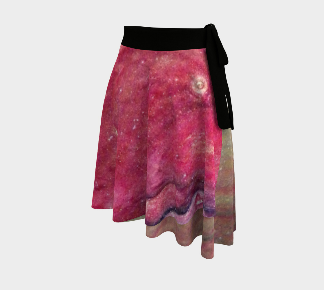 Aperçu de Rouge Ocean Wrap Skirt #2