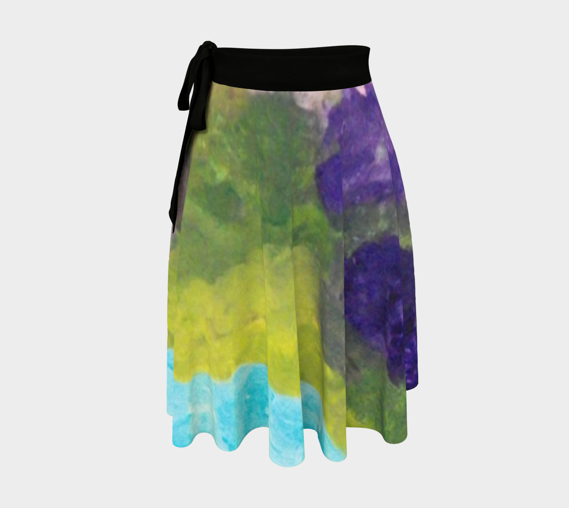 Aperçu de Lilac Garden Wrap Skirt