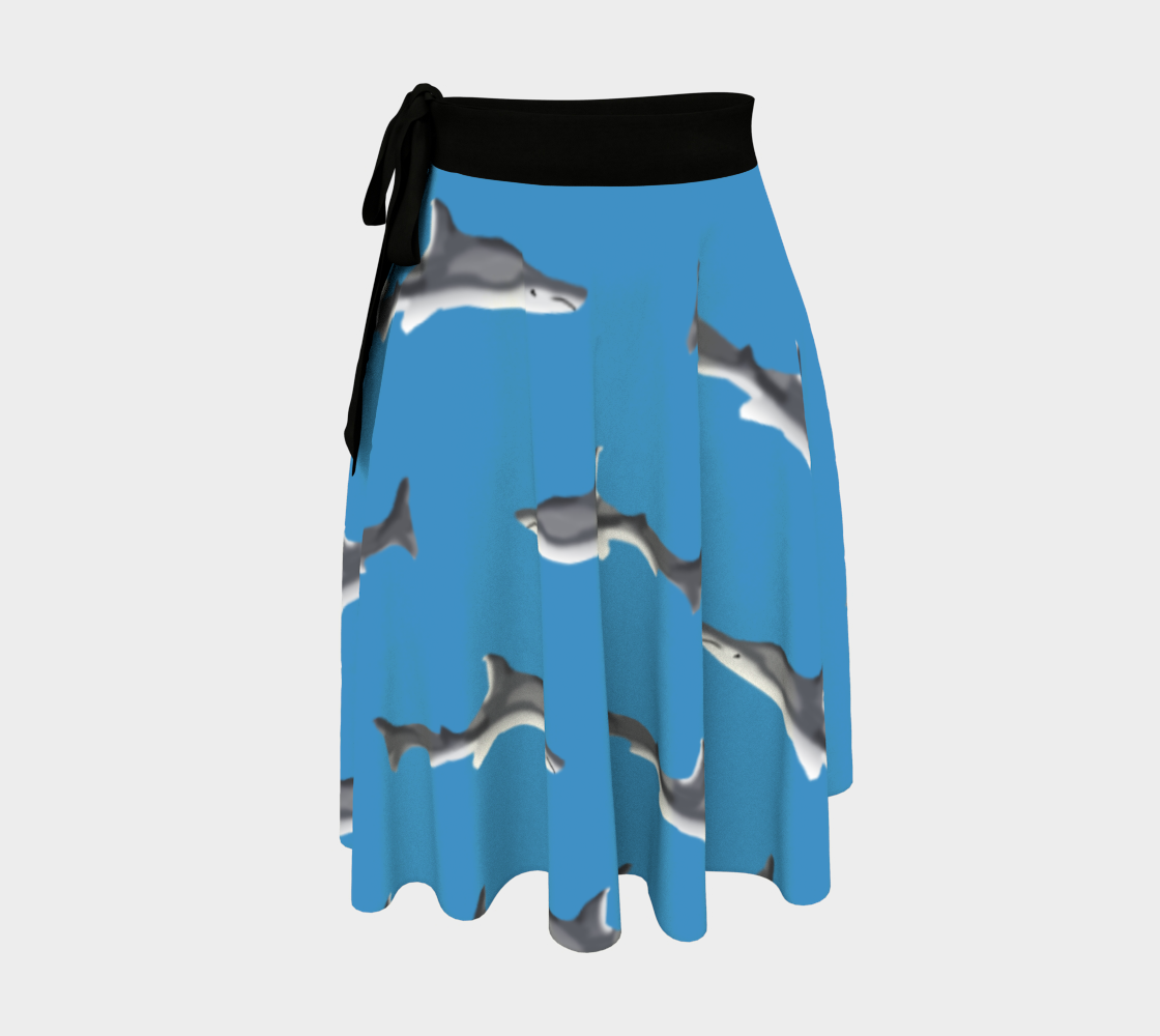 Sharks Wrap Skirt preview