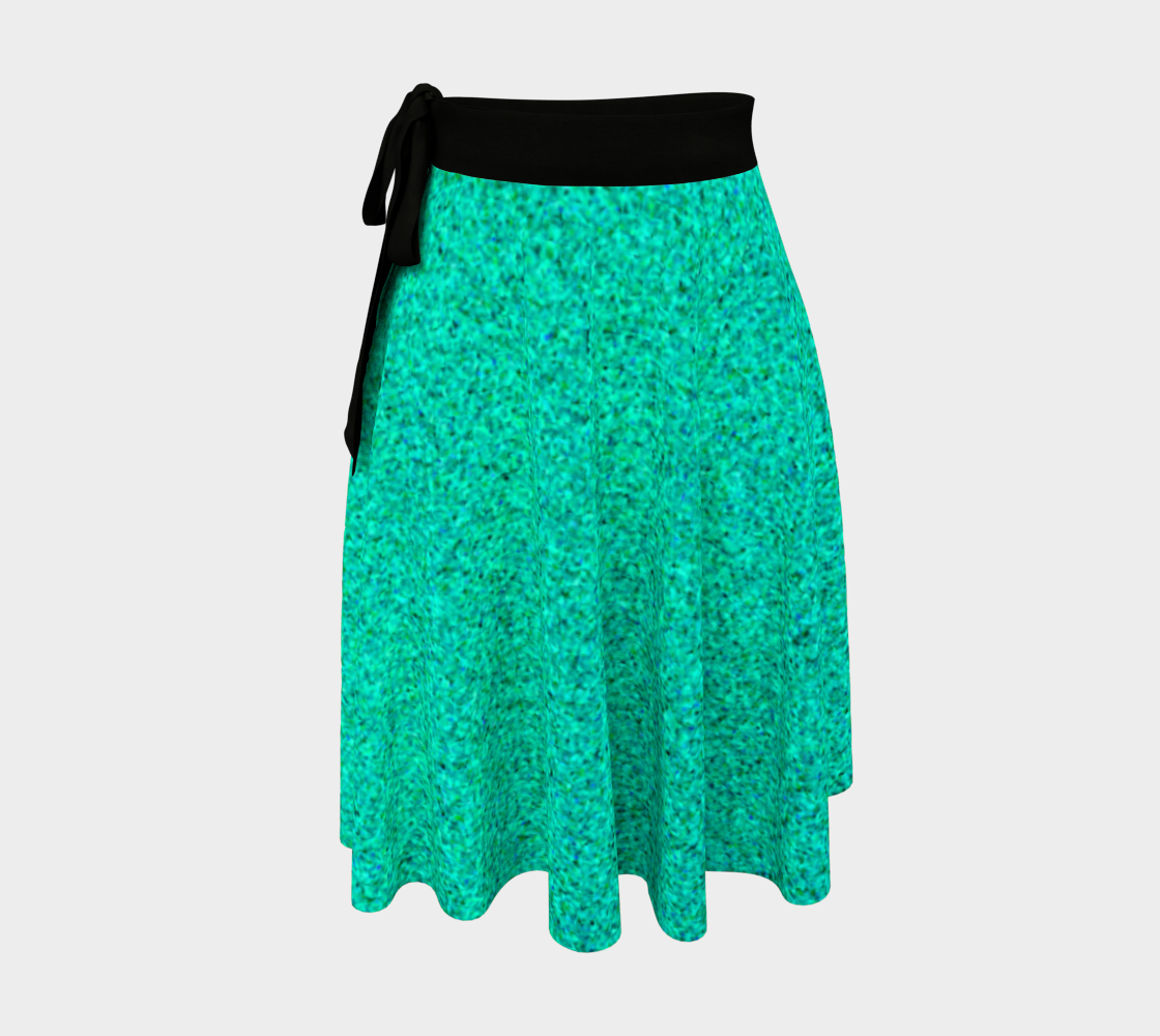 Minty Microstone Wrap Skirt preview