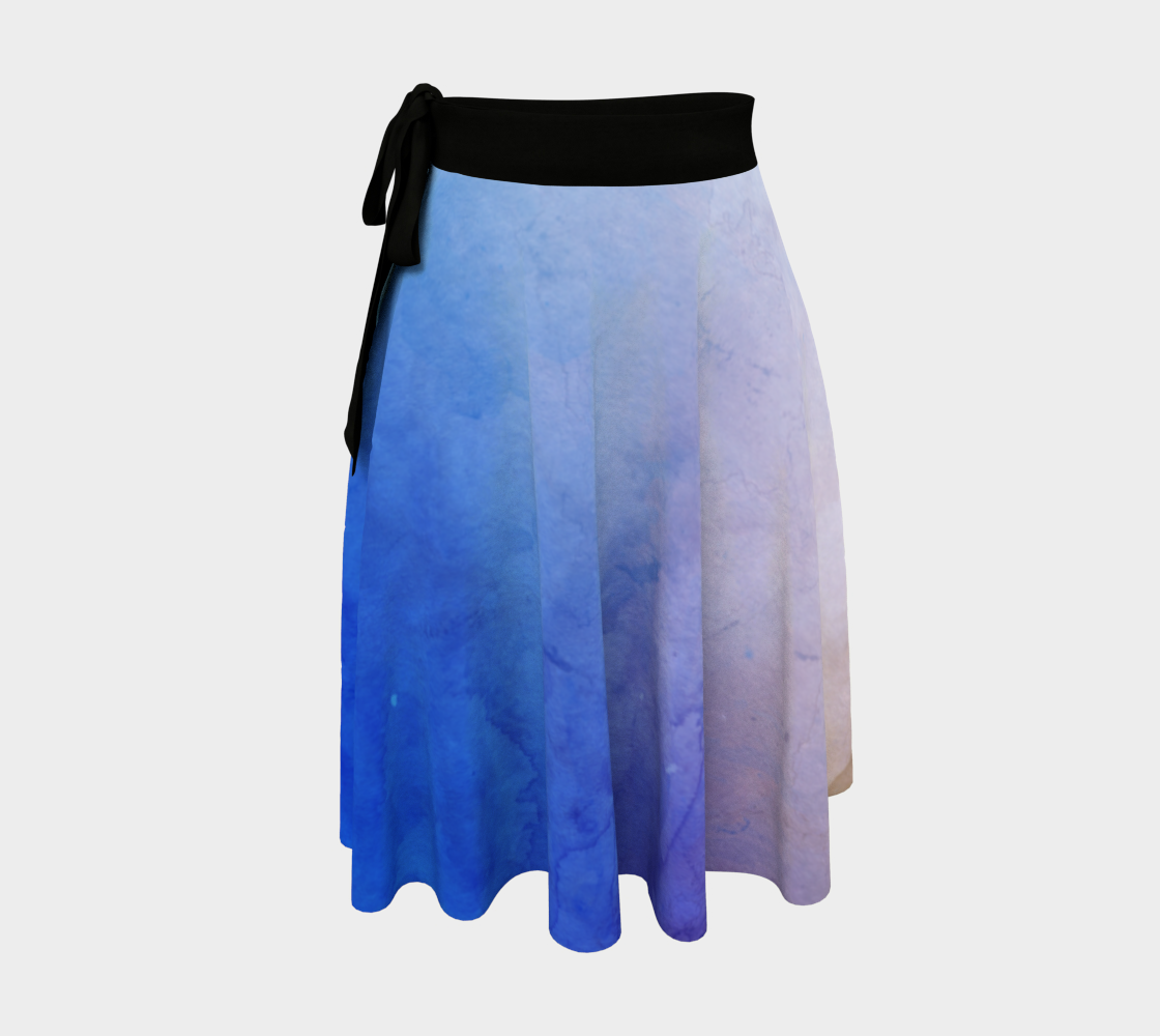 Gradient Grunge Blue Skirt aperçu