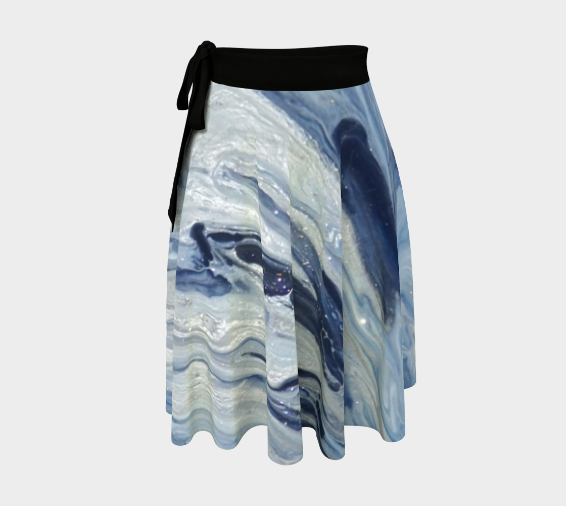 Aperçu de Aqua Abyss Wrap Skirt #1