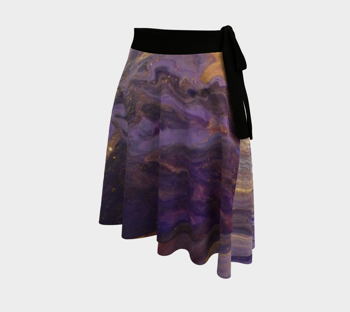 Amethyst Midnight Wrap Skirt Miniature #3