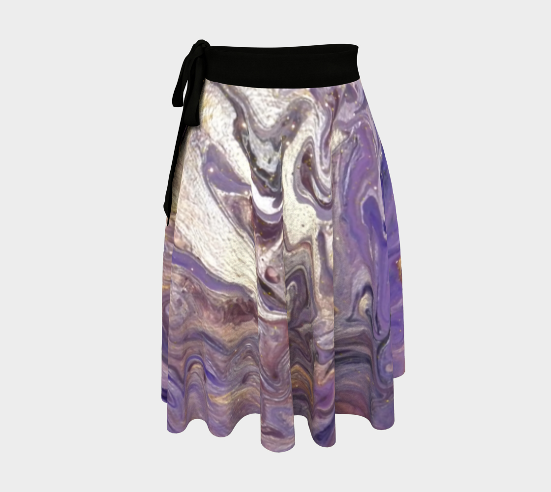 Aperçu de Amethyst Midnight Wrap Skirt #1