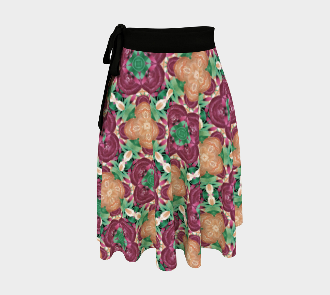 Colorful Boho Style Wrap Skirt aperçu