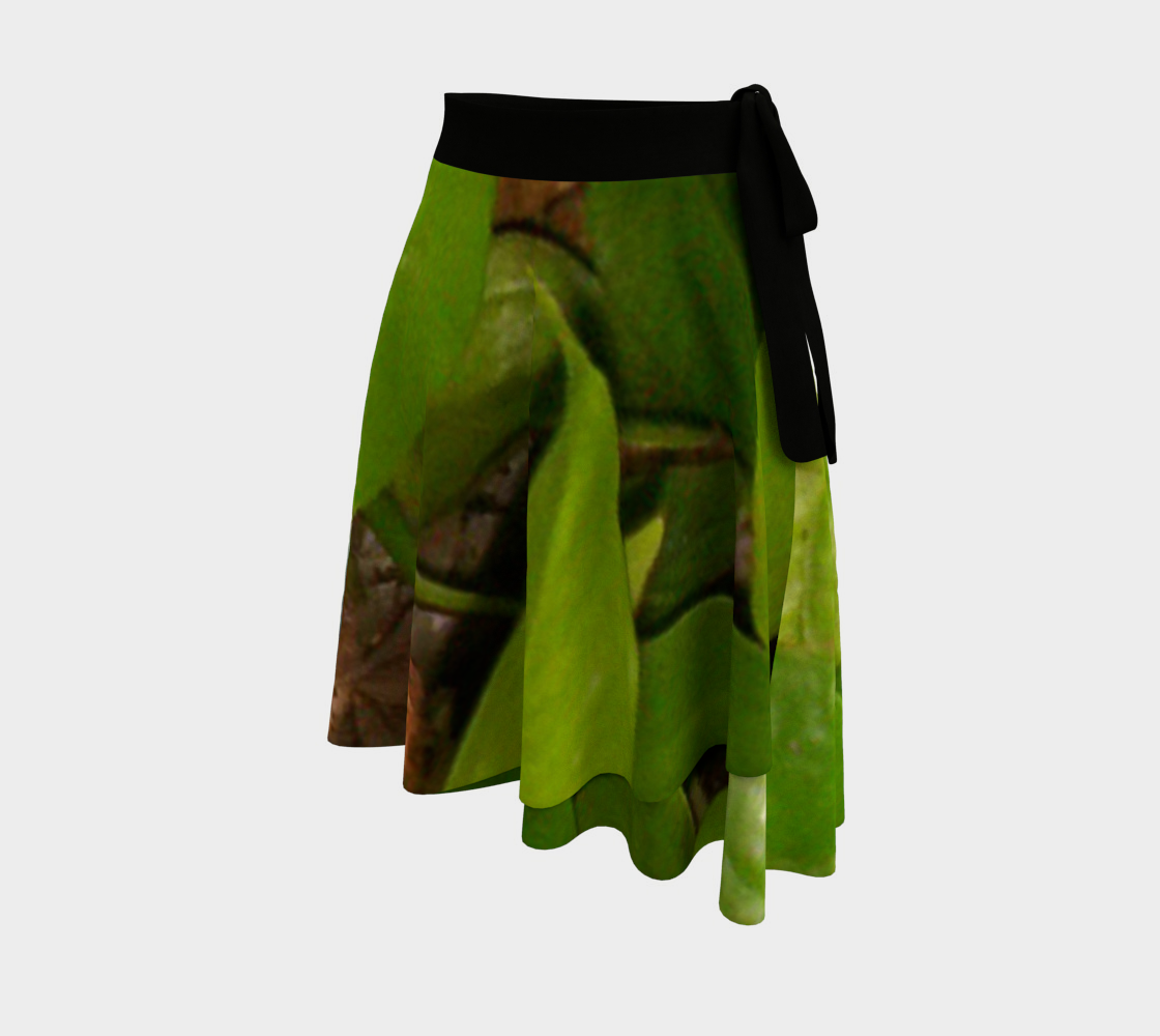 Aperçu de Blue Morpho Butterfly Wrap Skirt #2