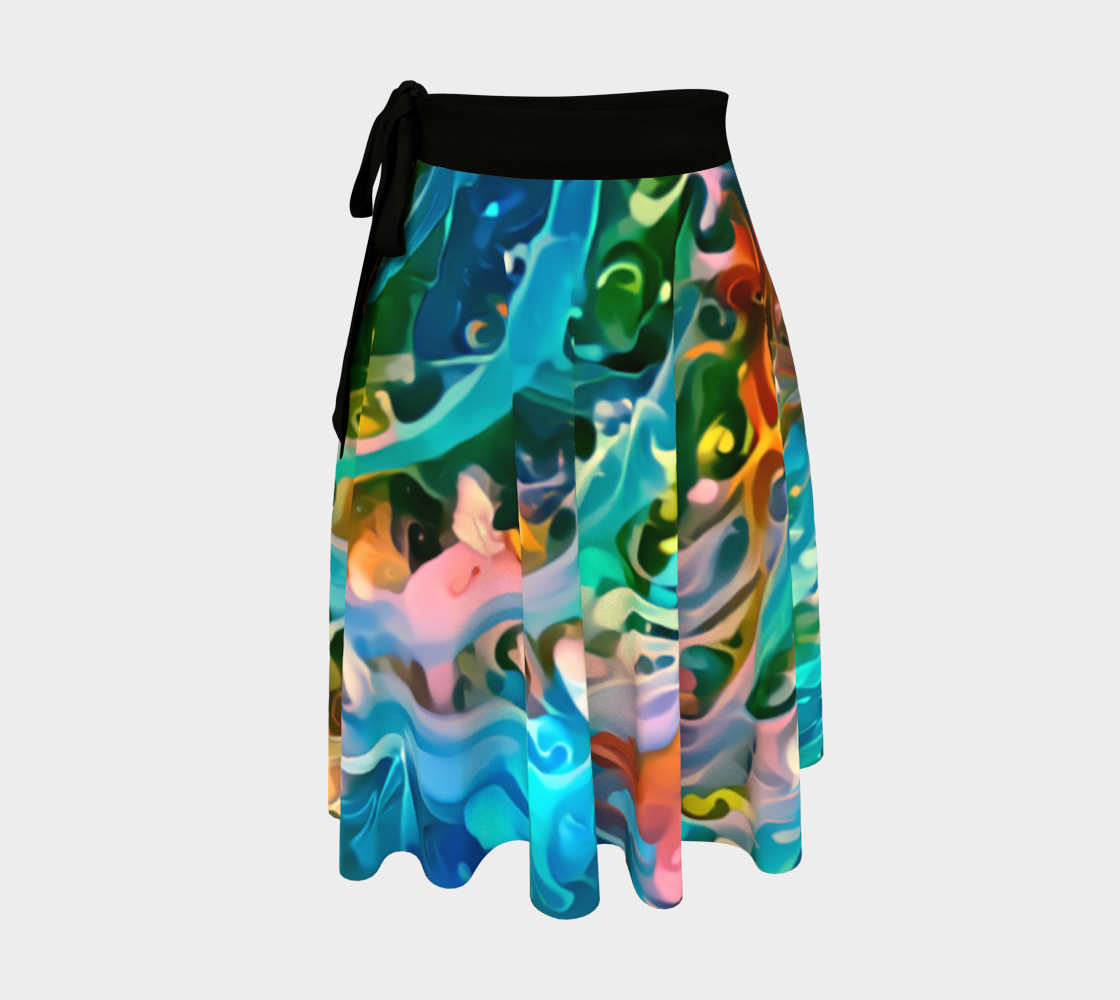 Hang Out Wrap Skirt 3D preview