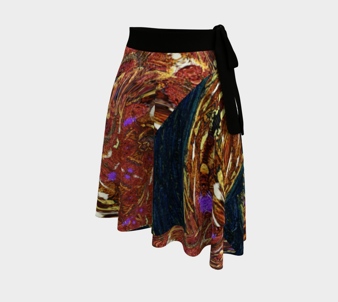 Age of Ravalow Spatter-Wrap Skirt preview #2