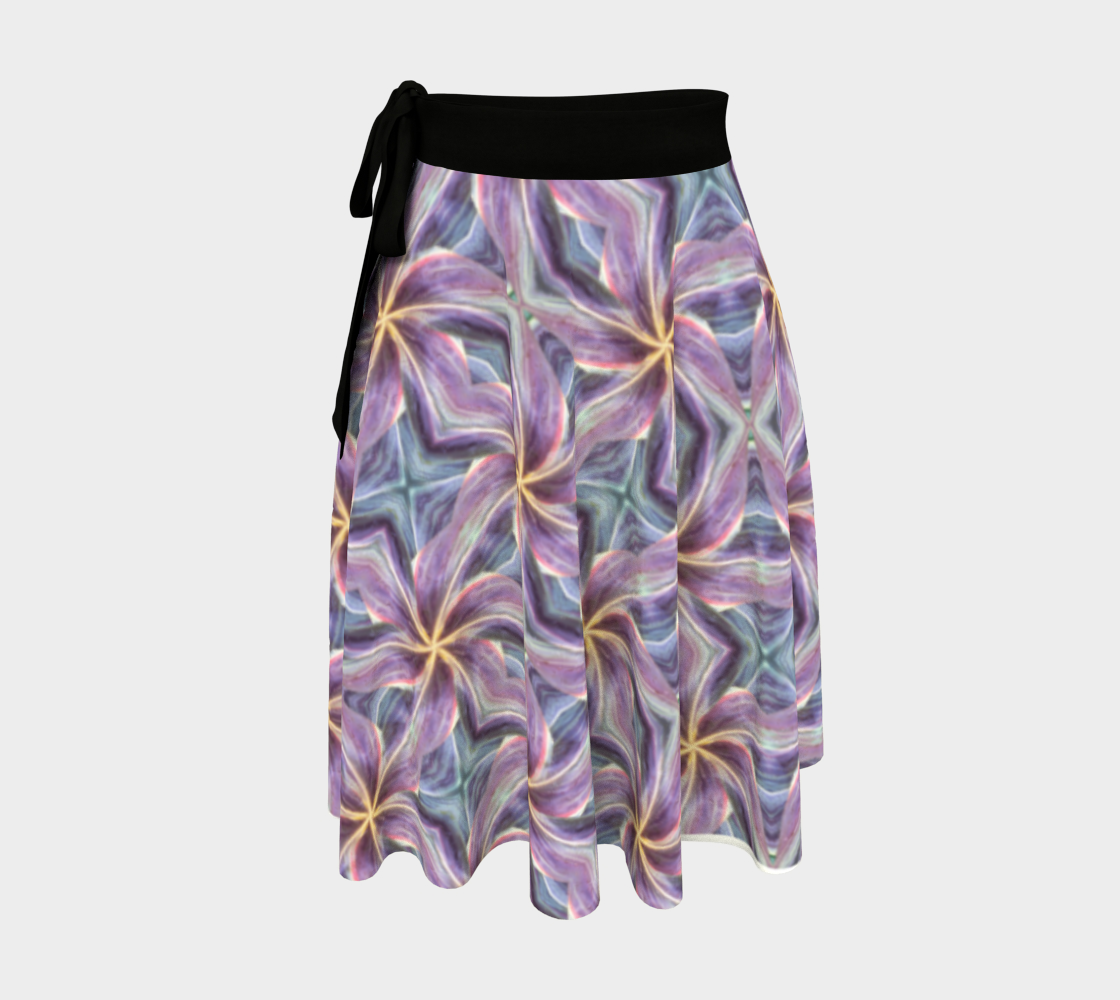 Lavender Ti Wrap Skirt aperçu