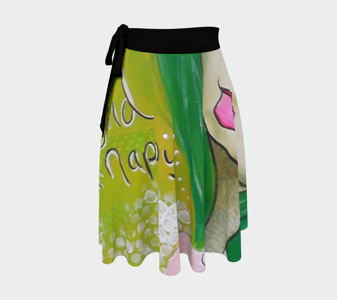 Find Your Happy wrap skirt preview