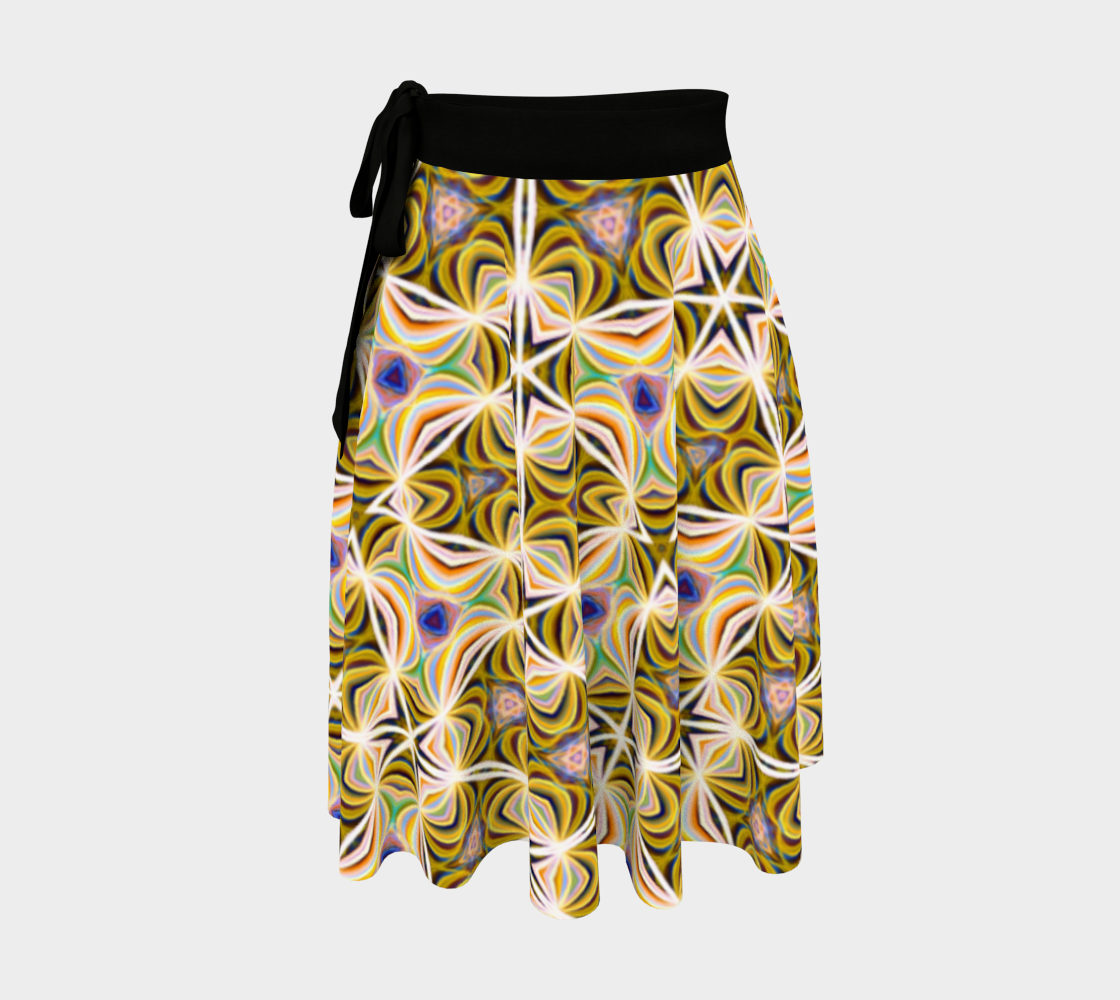 Sunshine Lattice Wrap Skirt preview
