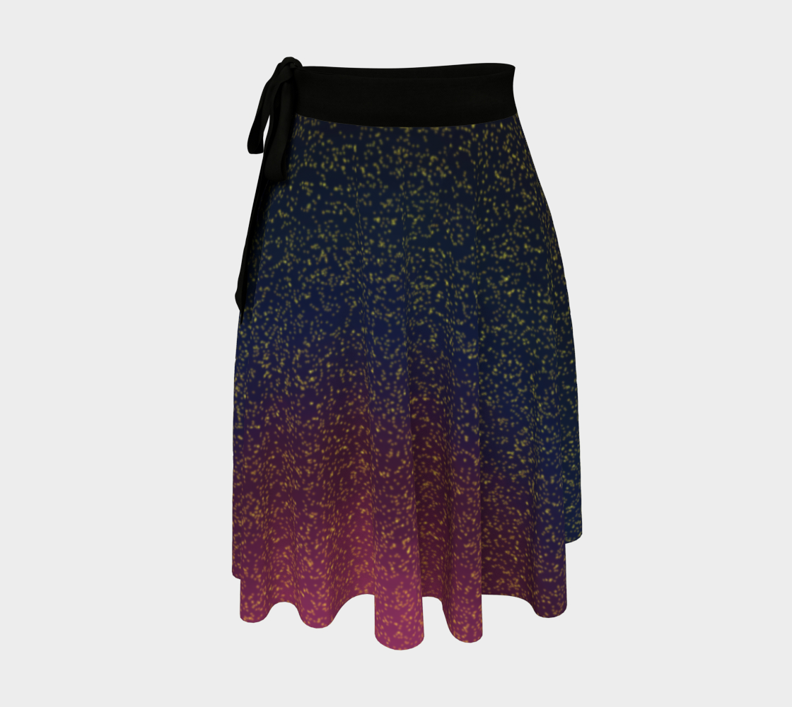 Fireflies at Night Wrap Skirt  preview