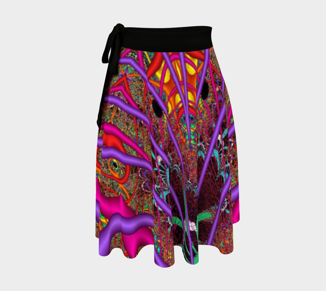 Wormhole Lace Wrap Skirt preview