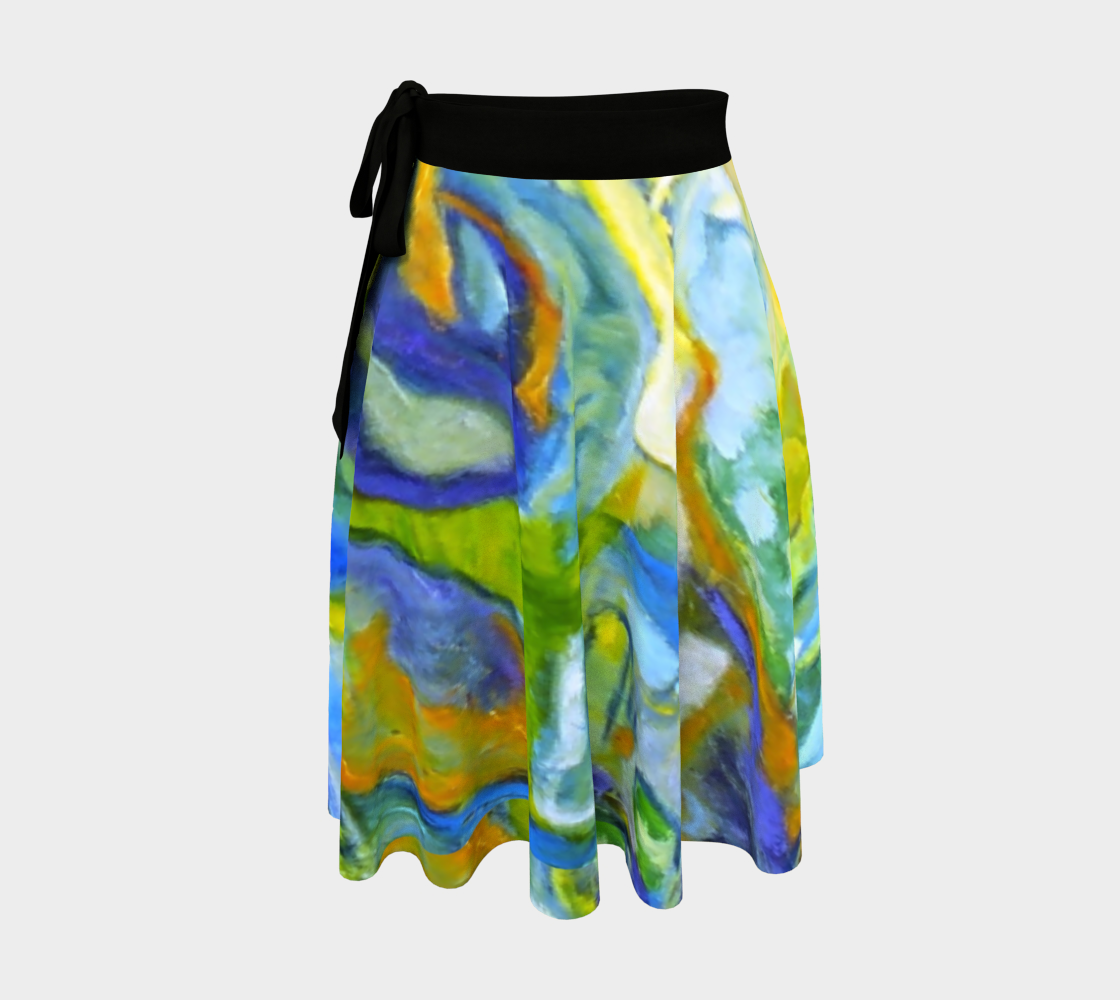 Multitude of Seeds Wrap Skirt preview