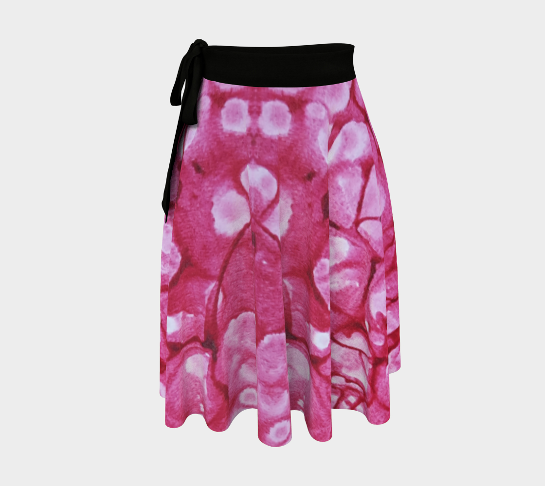 Pink Cobblestone Wrap Skirt preview