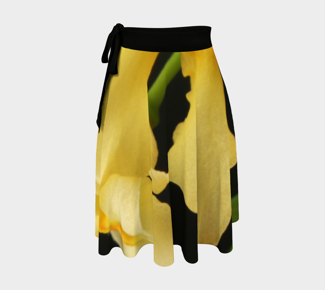 Star Jasmine Flower Wrap Skirt preview