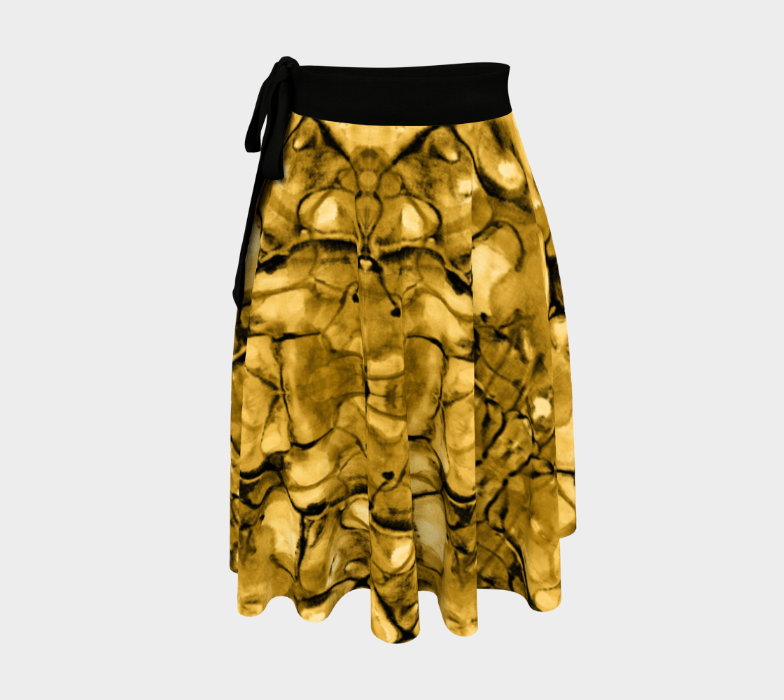 Electric Gecko Wrap Skirt preview