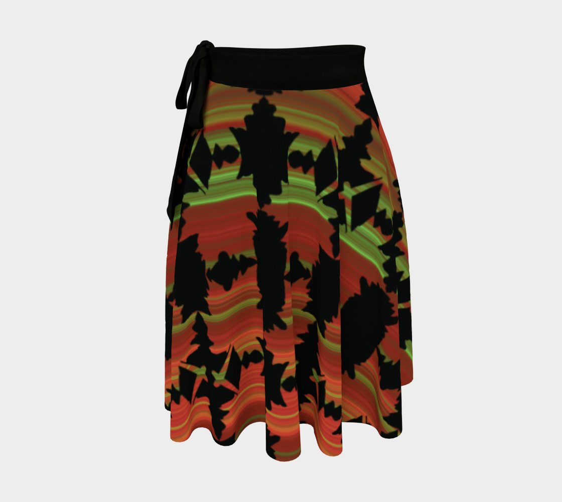 Maple Leaf Wrap Skirt preview