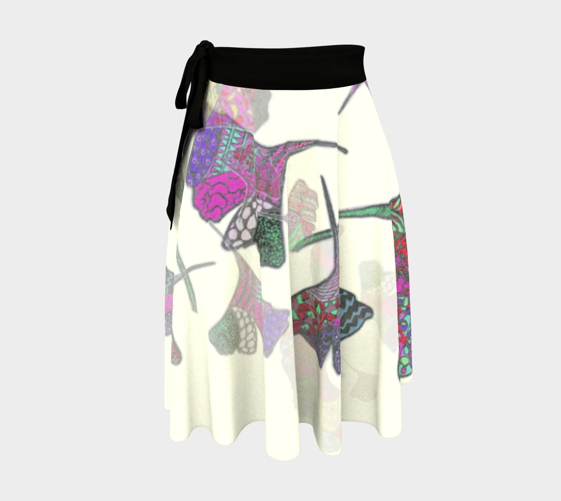 Gingko Leaf Wrap Skirt preview