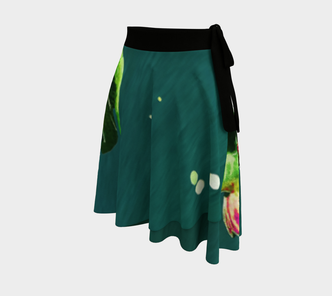 Green Goldfish SIG Wrap Skirt preview #2