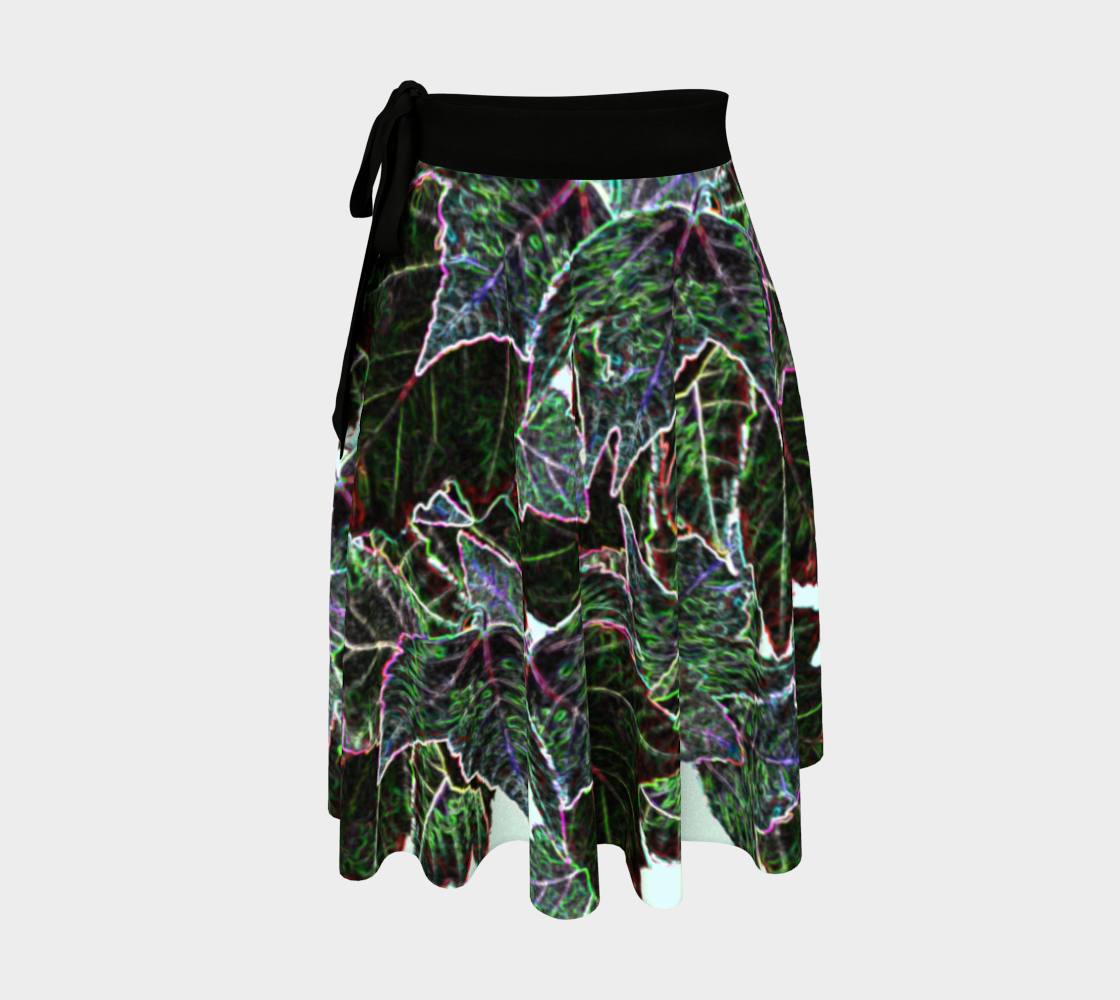 Frosted Leaves Wrap Skirt preview
