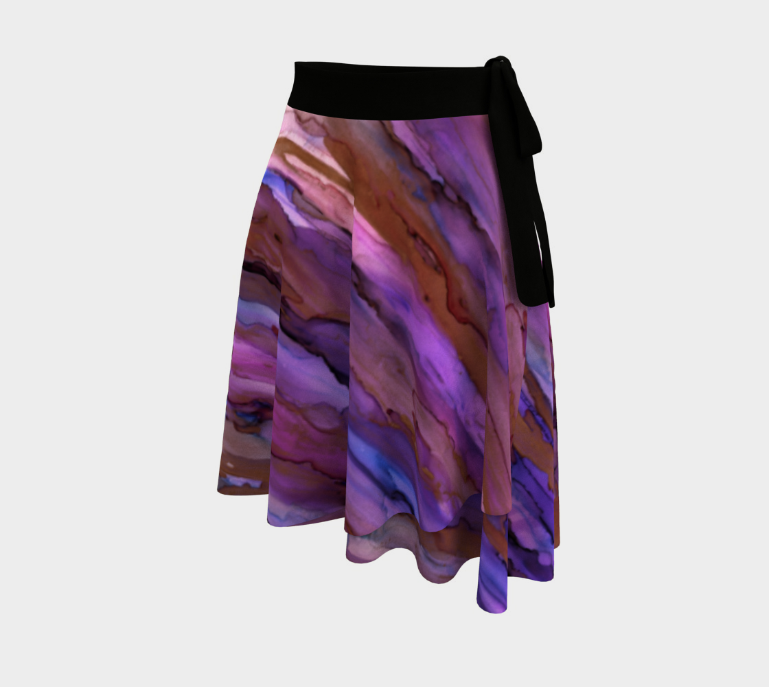 Copper Sky Wrap Skirt - PaminOttawa.com preview #2
