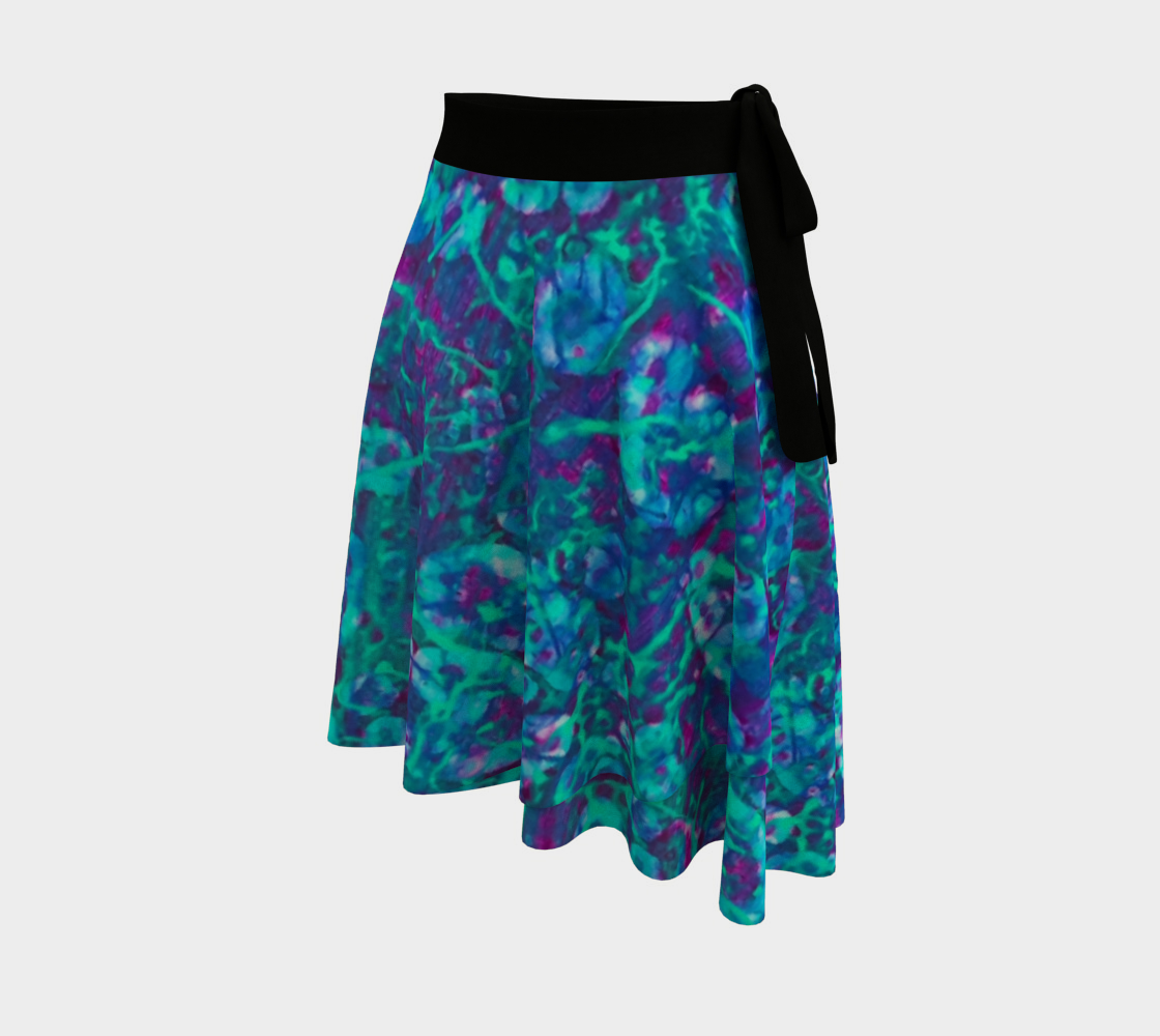Azure Stone Wrap Skirt preview #2