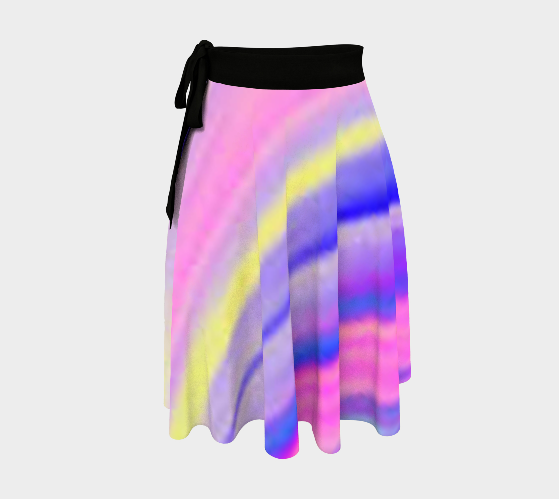 Wraping Skirt Colorful Painting preview
